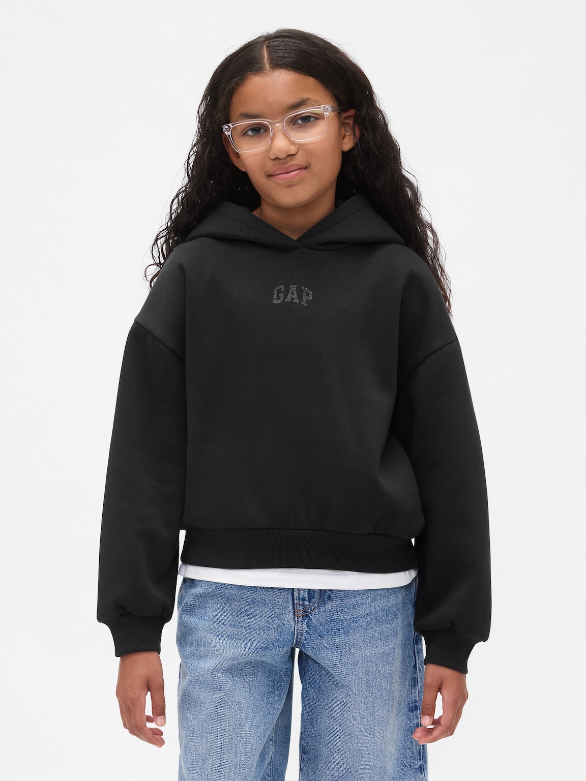 Kids VintageSoft Logo Hoodie