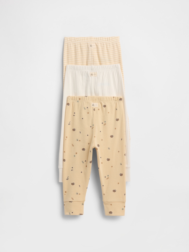Baby Pull-On Joggers (3-Pack)