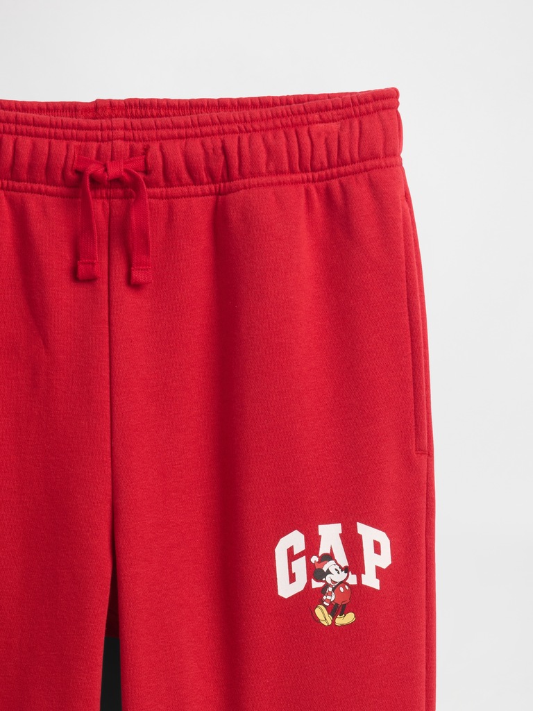 GapKids × Disney Mickey Mouse Relaxed Logo Joggers