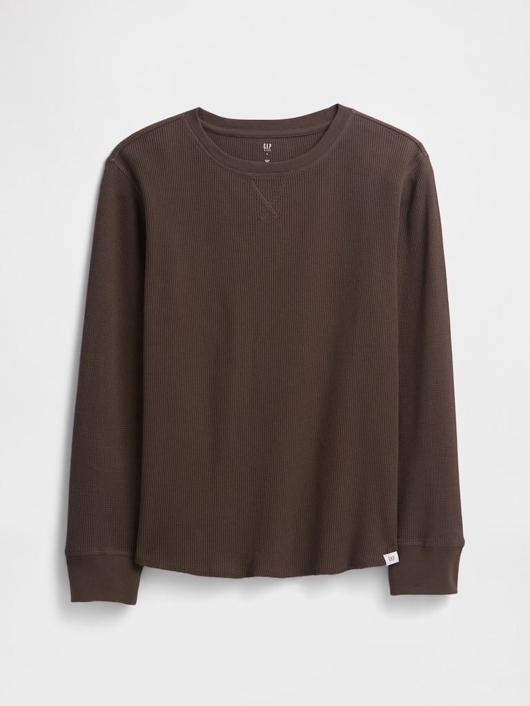 Kids Waffle-Knit T-Shirt