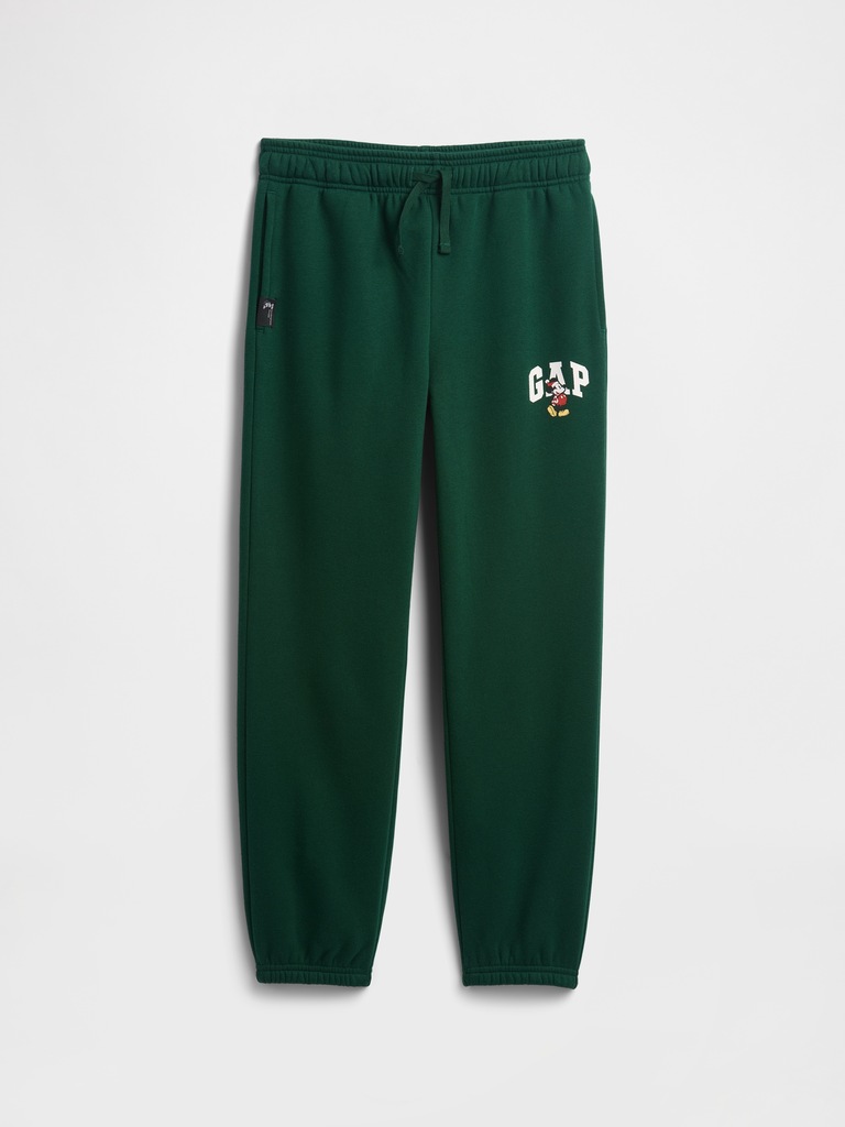 GapKids × Disney Mickey Mouse Relaxed Logo Joggers