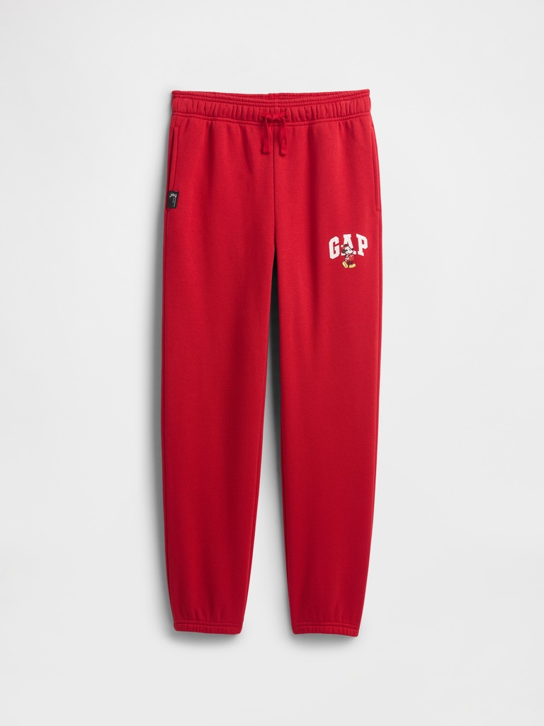 GapKids × Disney Mickey Mouse Relaxed Logo Joggers