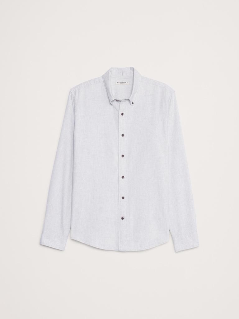 Standard-Fit Lightweight Flannel Shirt