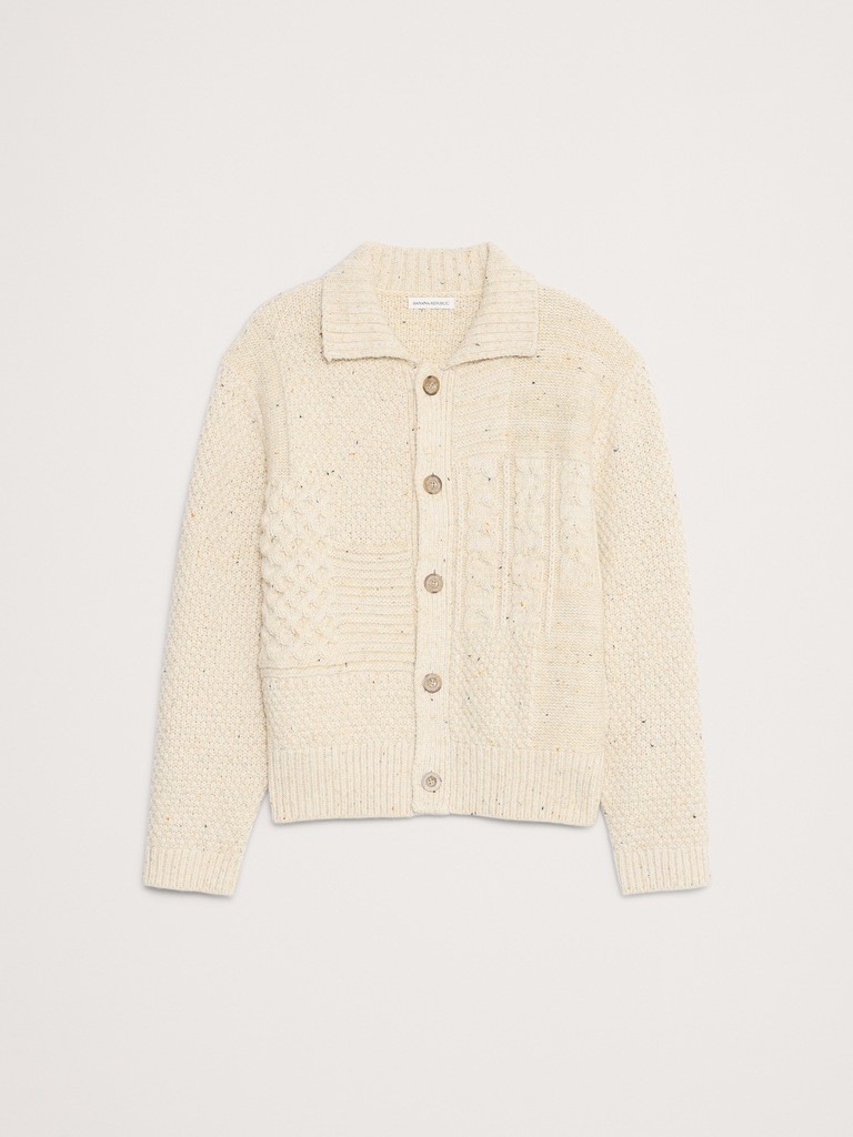 Patchwork Donegal Cardigan