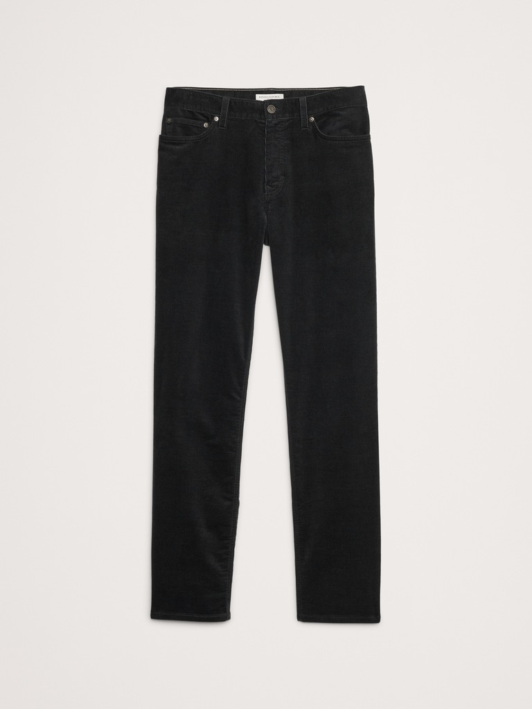 Straight Stretch-Corduroy Traveler Pant
