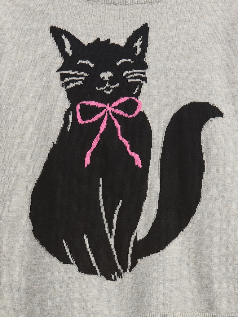 Kids Relaxed Intarsia Sweater