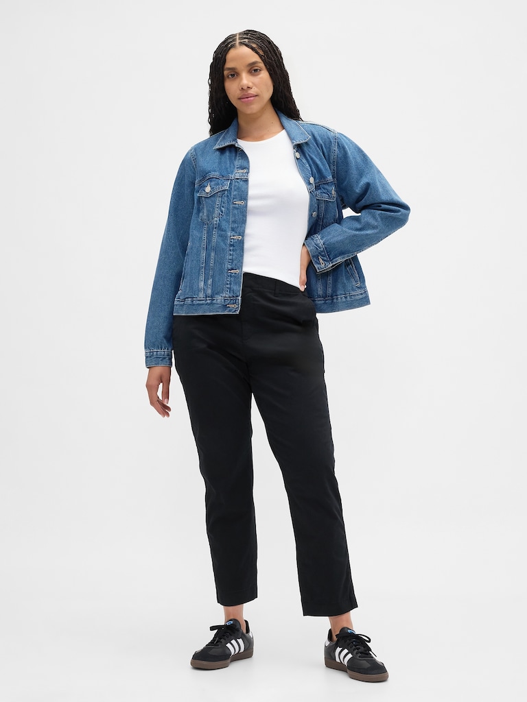 Mid Rise Downtown Khakis