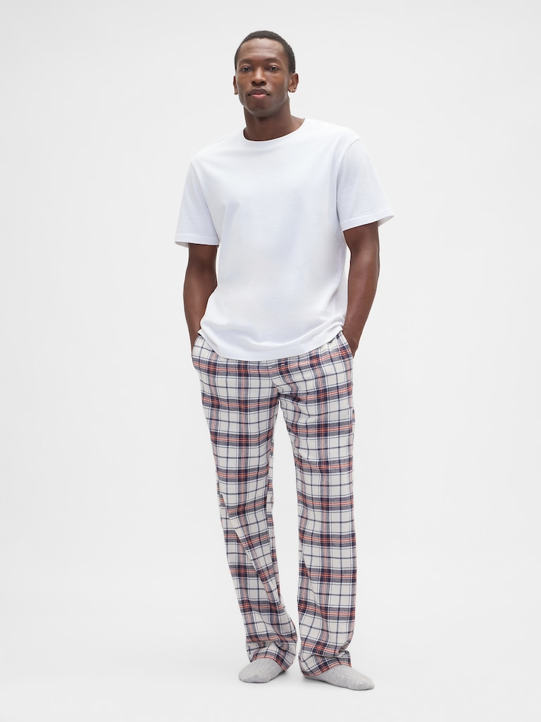 Relaxed Flannel PJ Pants
