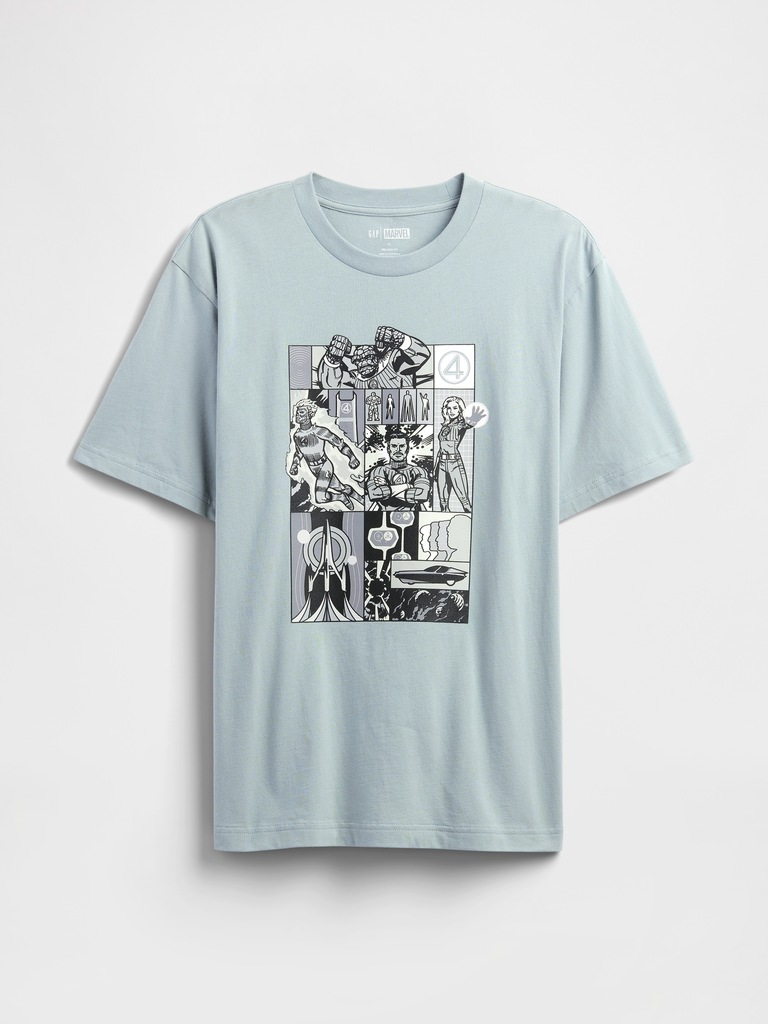Marvel Fantastic Four Everyday Soft Relaxed Graphic T-Shirt