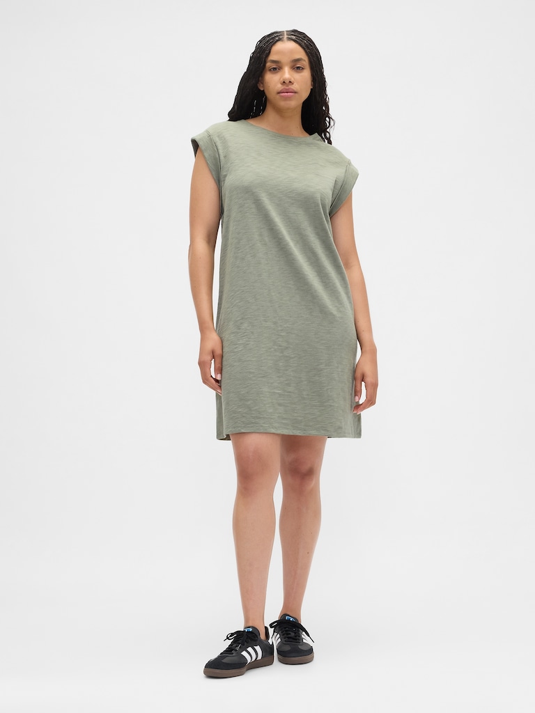 Crewneck T-Shirt Dress
