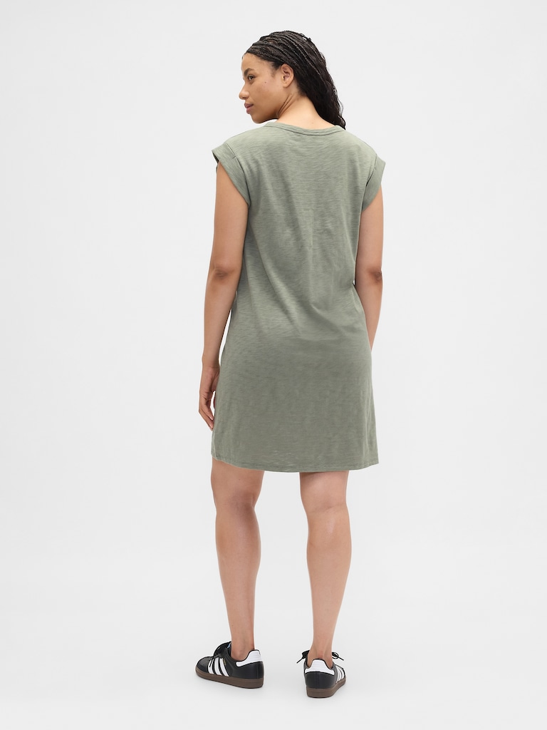 Crewneck T-Shirt Dress