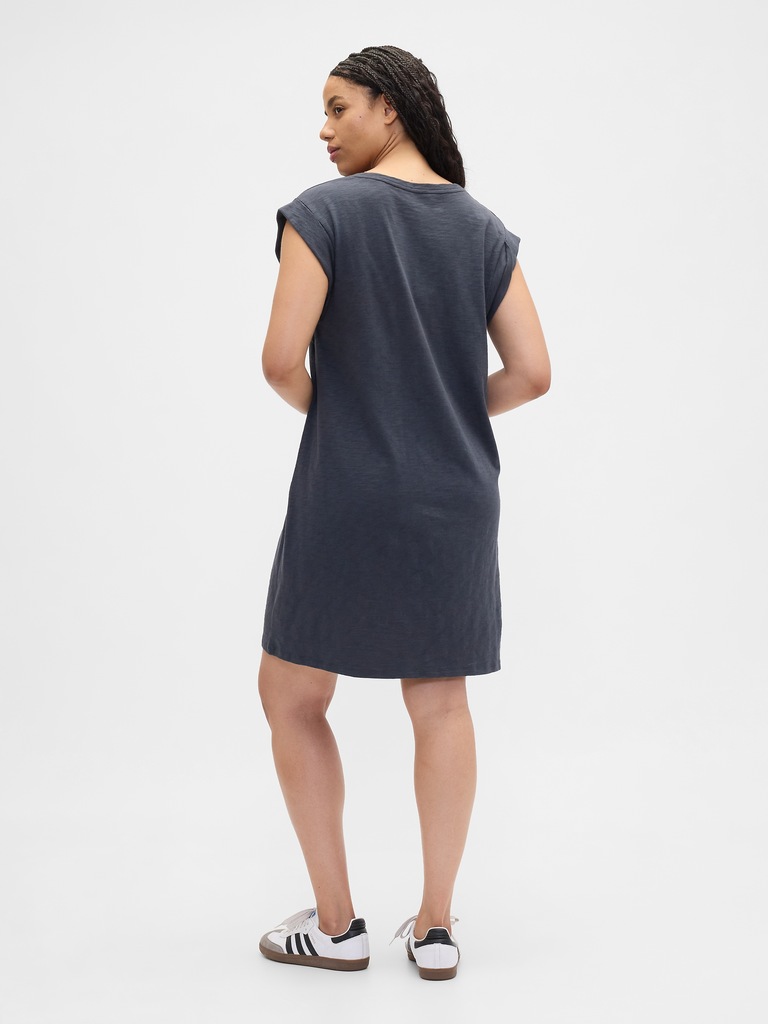 Crewneck T-Shirt Dress