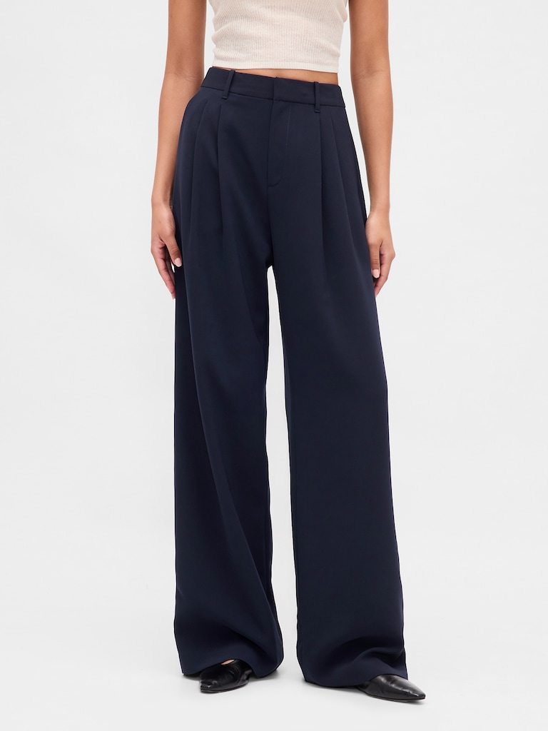 365 High Rise Pleated Trousers