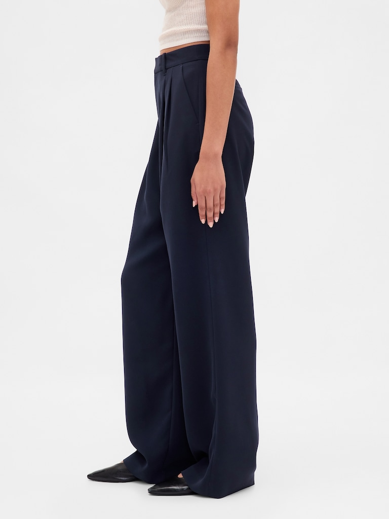 365 High Rise Pleated Trousers