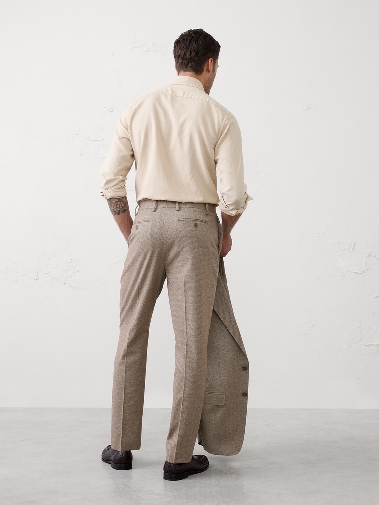 Houndstooth Suit Trouser