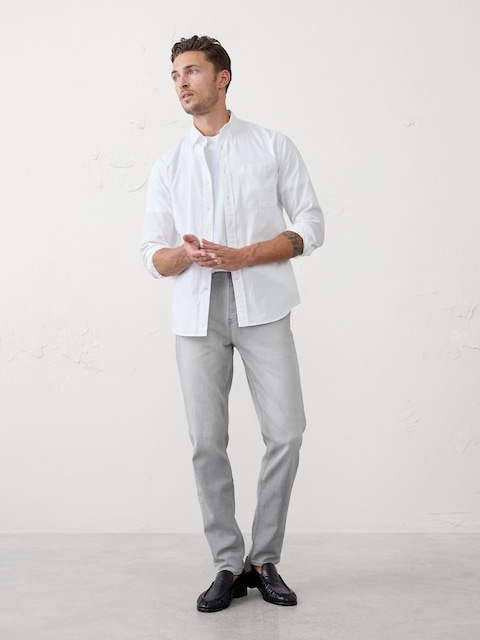 Jean Homme Banana Republic Coupe Bootcut - Taille 33x30, Délavé/vieilli, Coton, Occasion Très Bon état