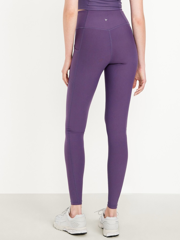 High-Waisted PowerSoft Full-Length Pocket Leggings
