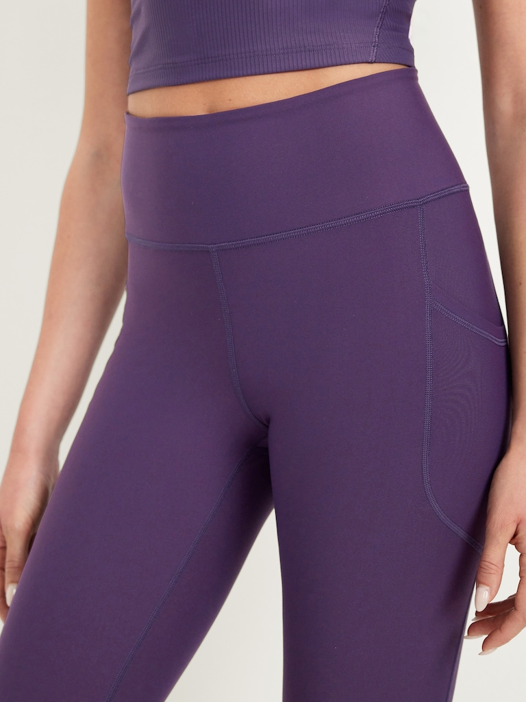 High-Waisted PowerSoft Full-Length Pocket Leggings