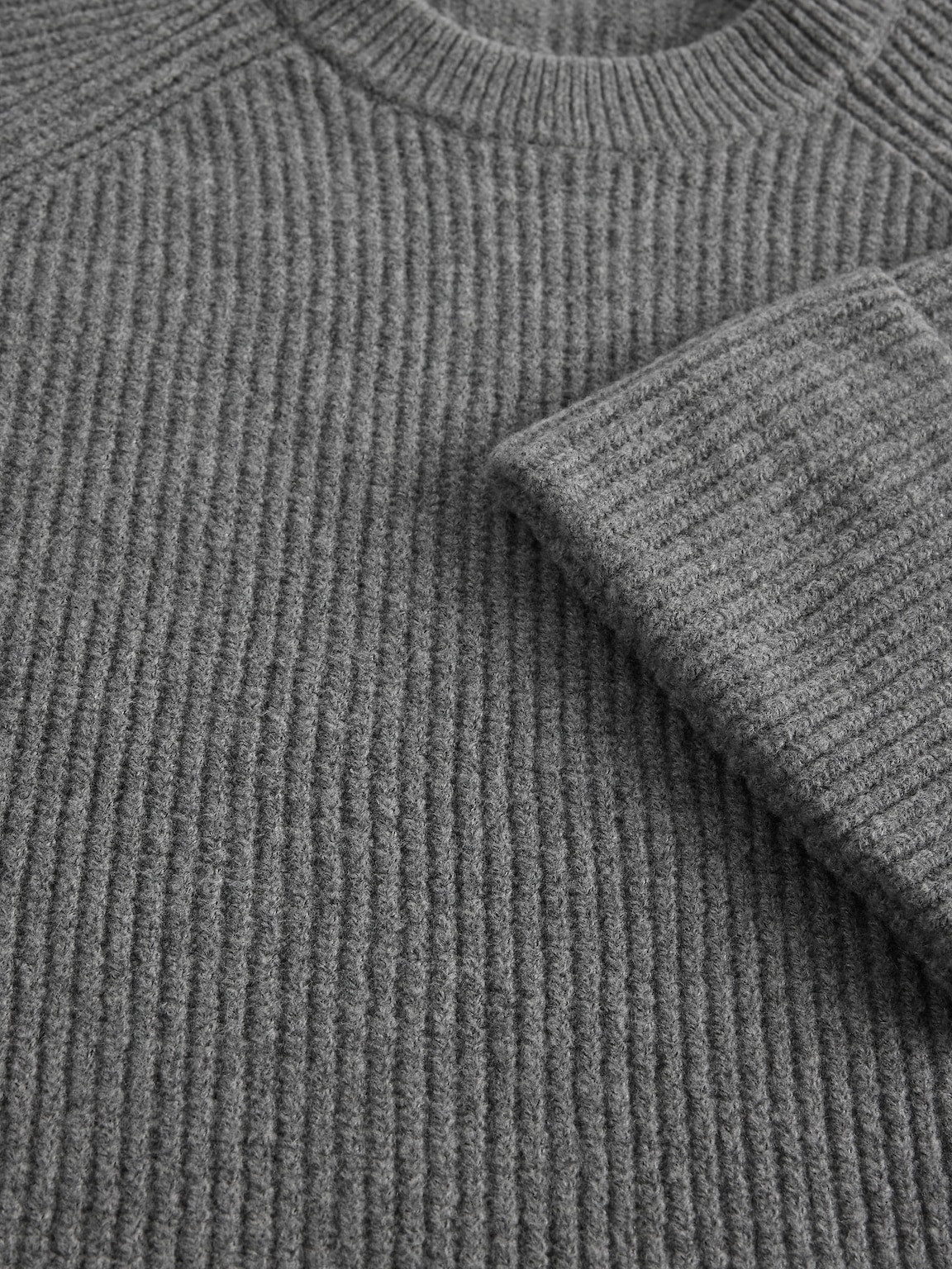 CashSoft Shaker-Stitch Boyfriend Sweater