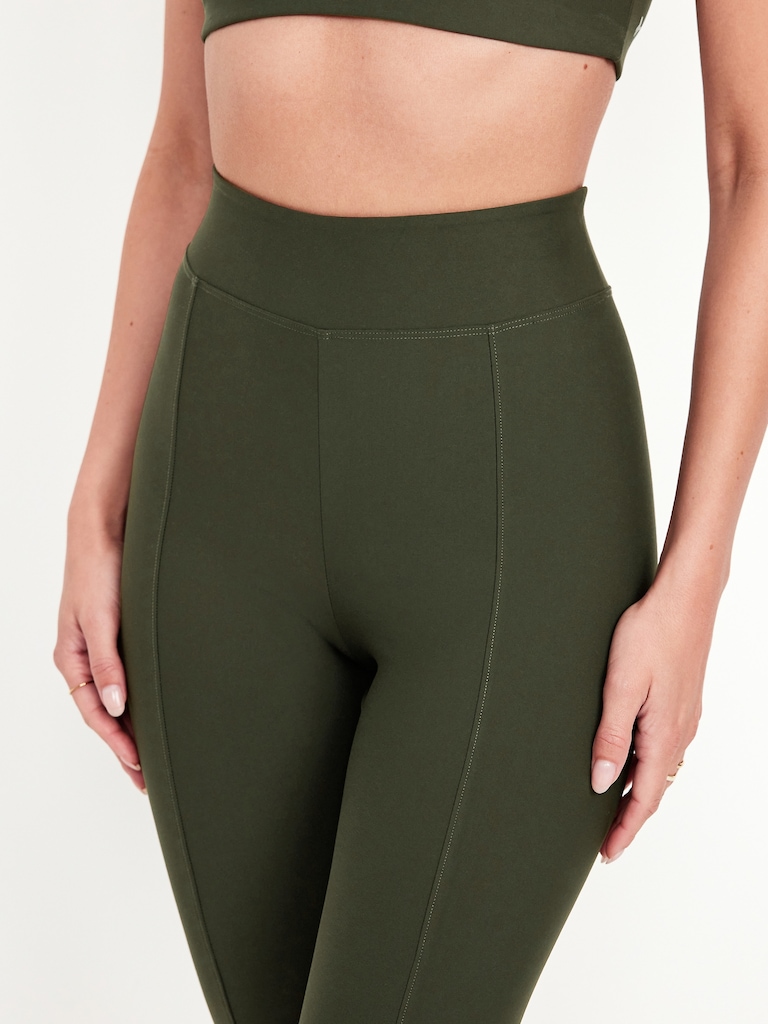 Extra High-Waisted PowerSoft Split-Flare Leggings