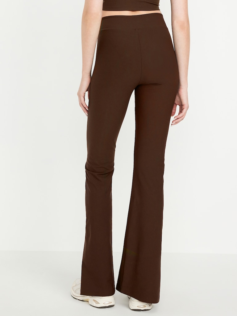 Extra High-Waisted PowerSoft Split-Flare Leggings