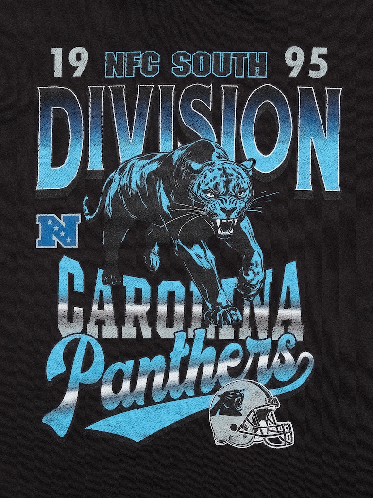 Carolina Panthers Gender-Neutral Graphic T-Shirt for Kids