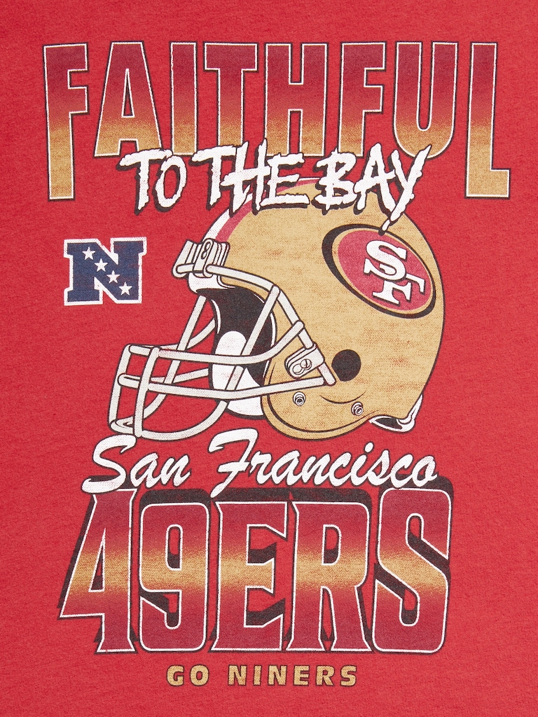 San Francisco 49ers Gender-Neutral Graphic T-Shirt for Kids