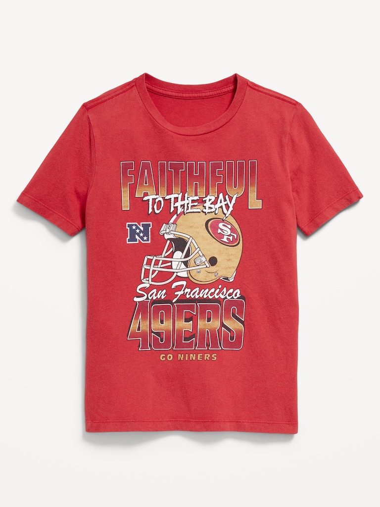 San Francisco 49ers Gender-Neutral Graphic T-Shirt for Kids