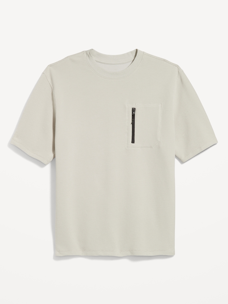 Oversized Tech Waffle T-Shirt