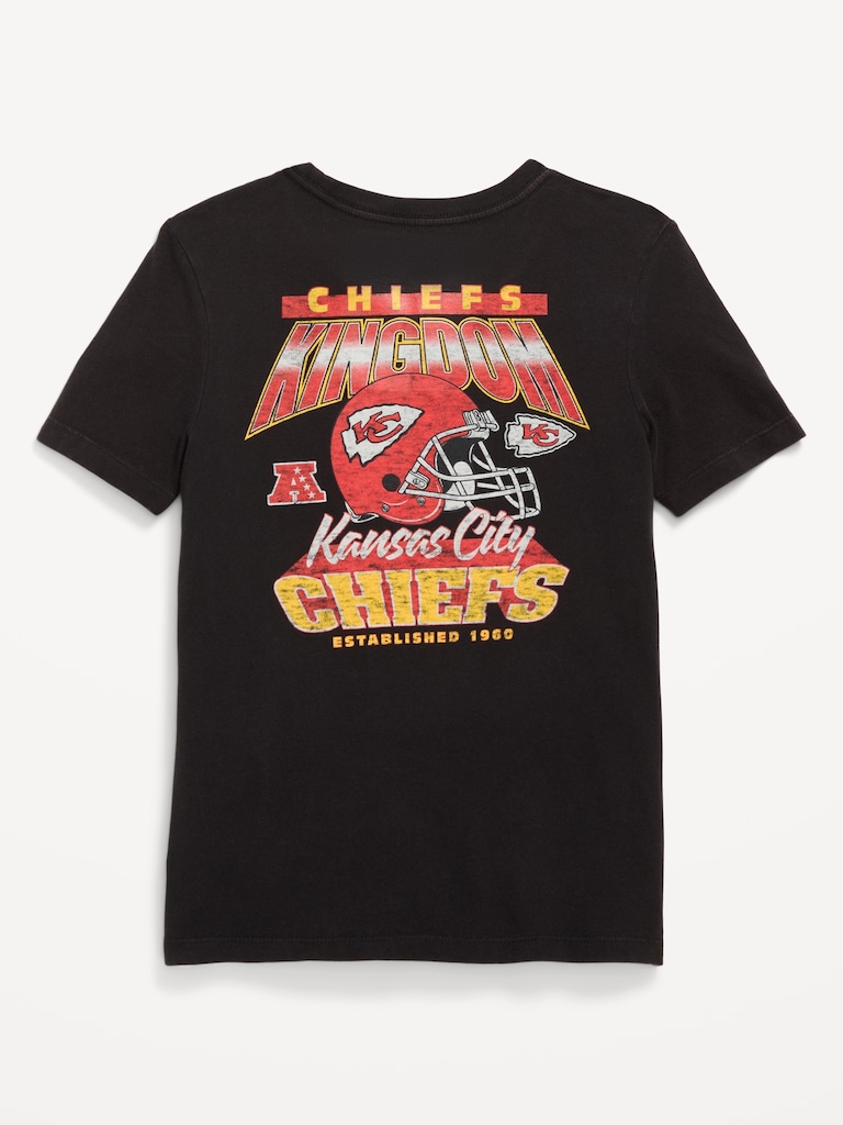Kansas City Chiefs Gender-Neutral Graphic T-Shirt for Kids