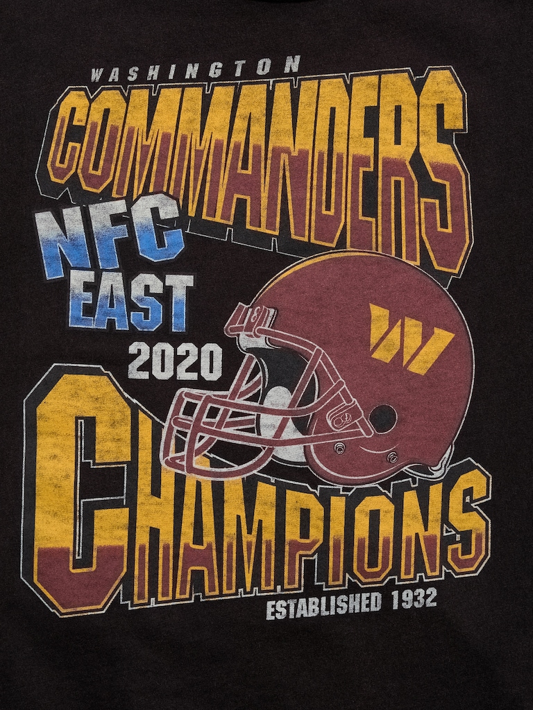 Washington Commanders Gender-Neutral Graphic T-Shirt for Kids