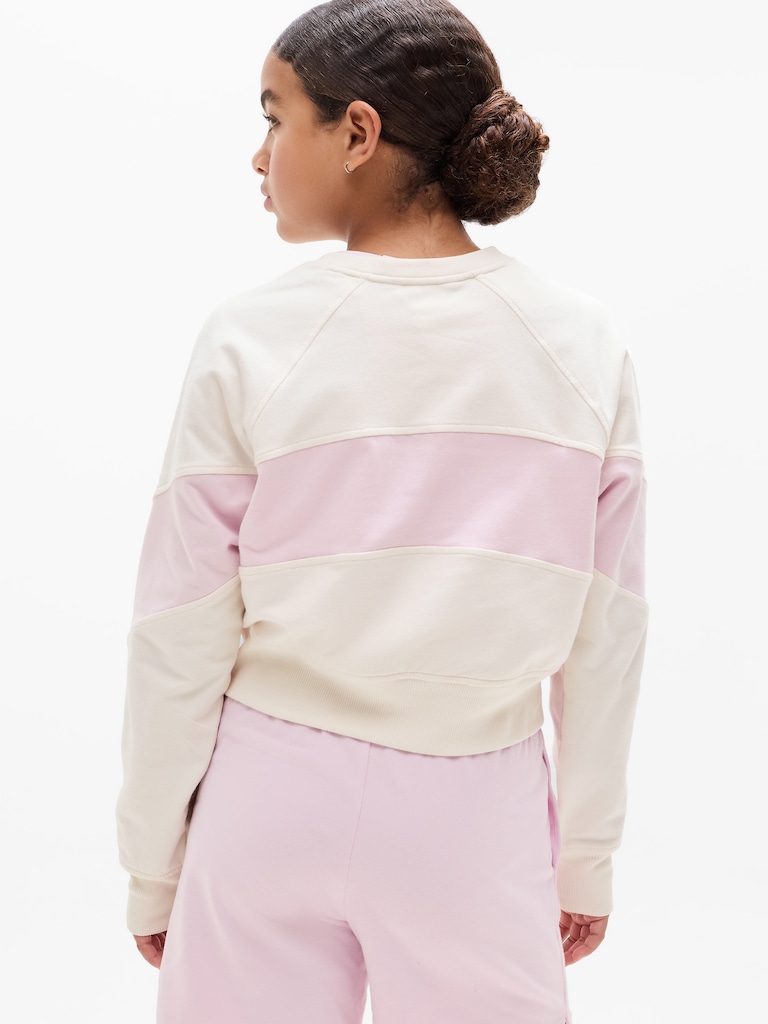 Athleta Girl All Day Colorblock Sweatshirt