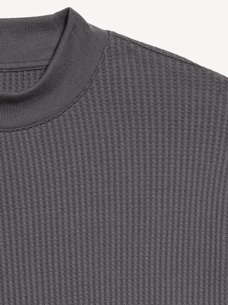 Heavyweight Long-Sleeve Waffle T-Shirt