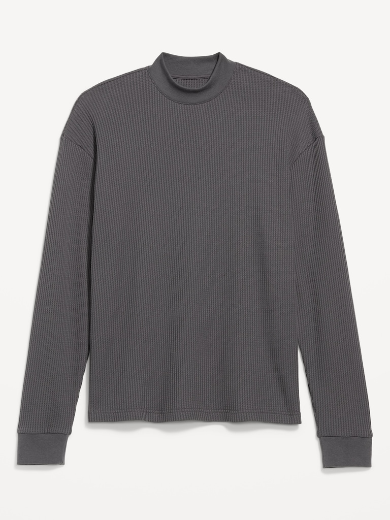 Heavyweight Long-Sleeve Waffle T-Shirt