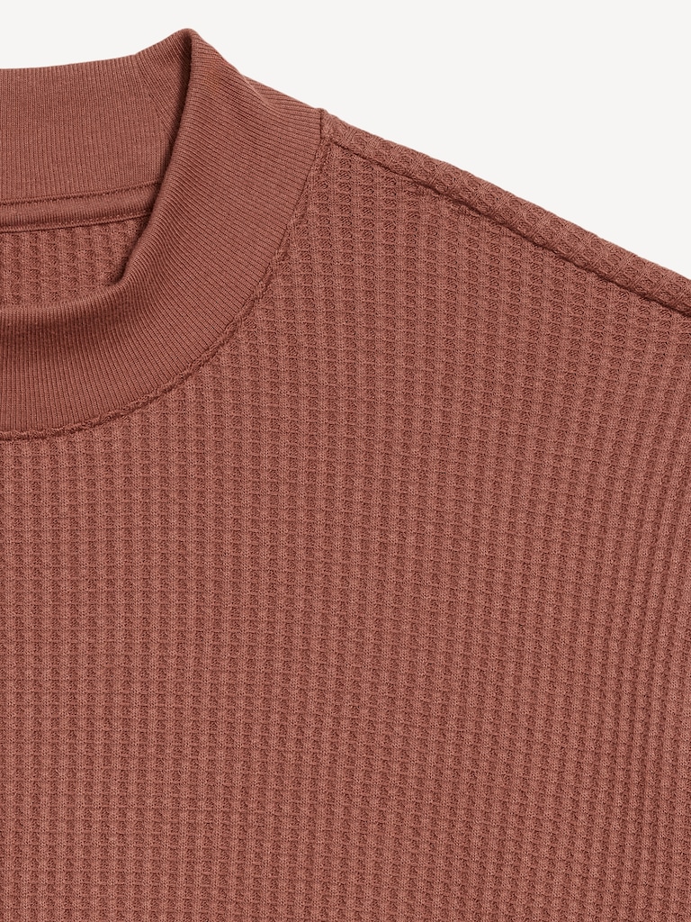 Heavyweight Long-Sleeve Waffle T-Shirt