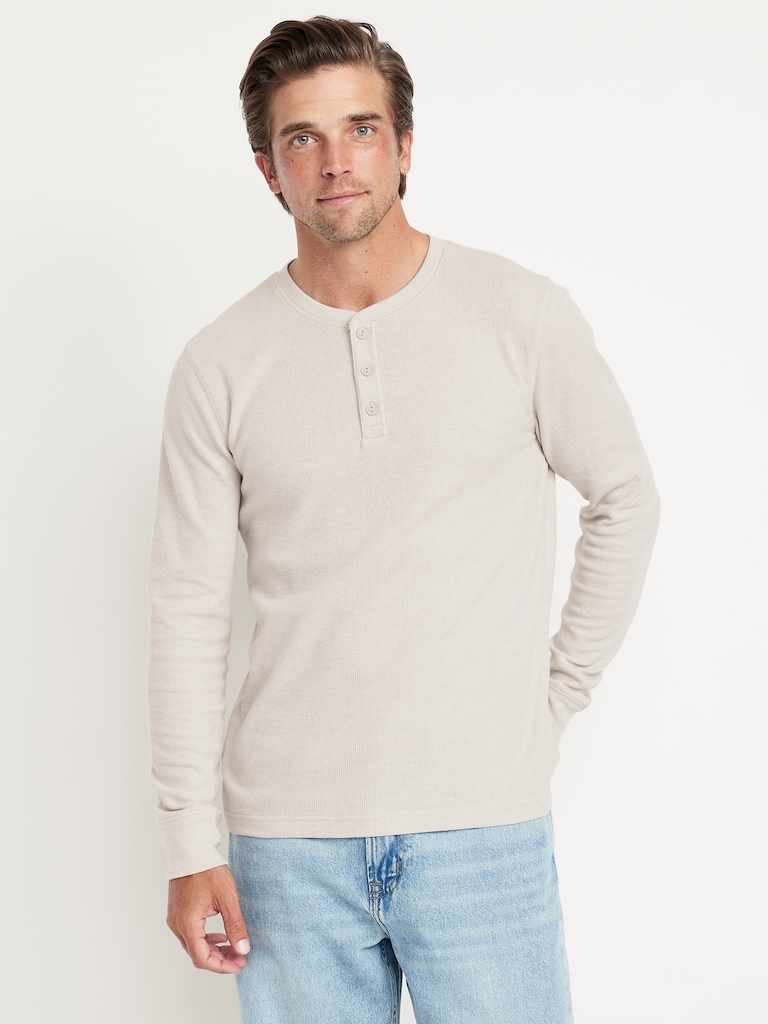 Waffle Henley T-Shirt