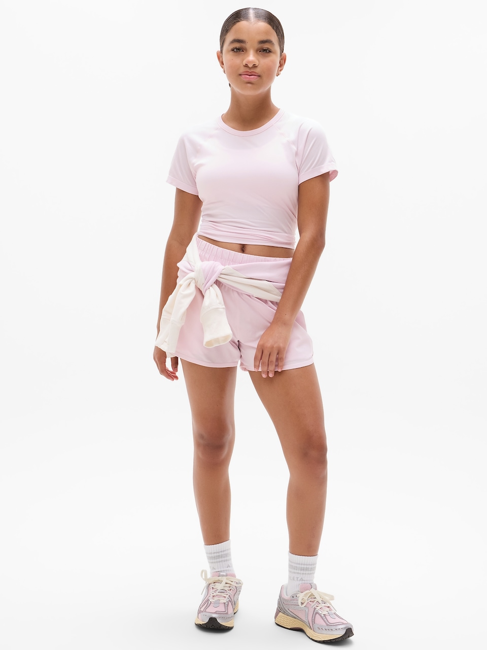 Athleta Girl Power Up Sport Length Tee