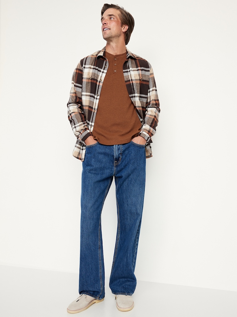 Waffle Henley T-Shirt