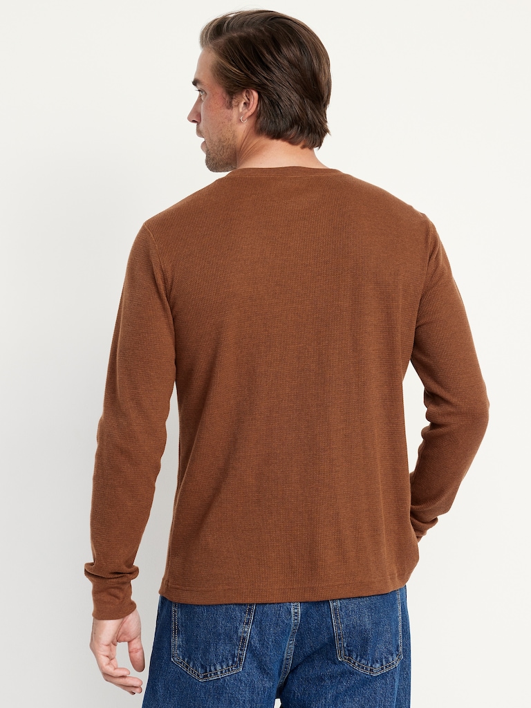 Waffle Henley T-Shirt