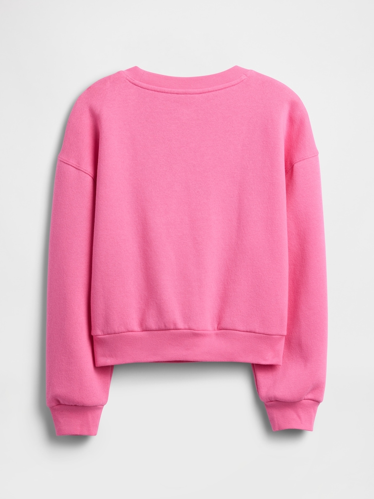 Kids Oversized Gap Graphic Sweatshirt