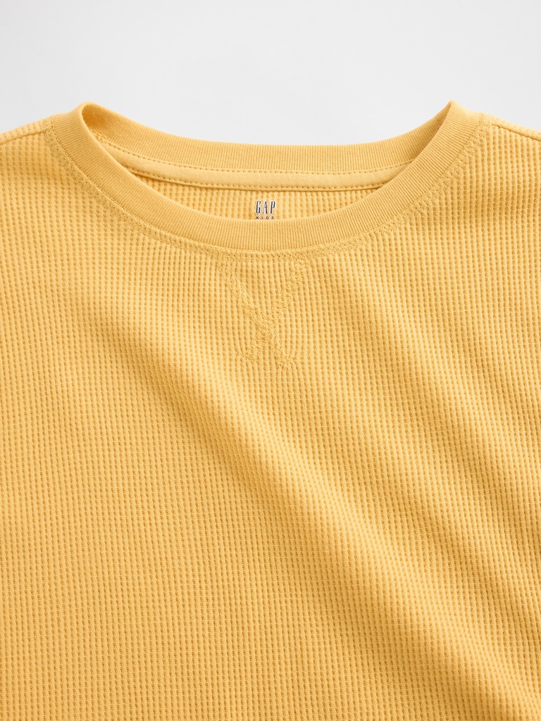 Kids Waffle-Knit T-Shirt