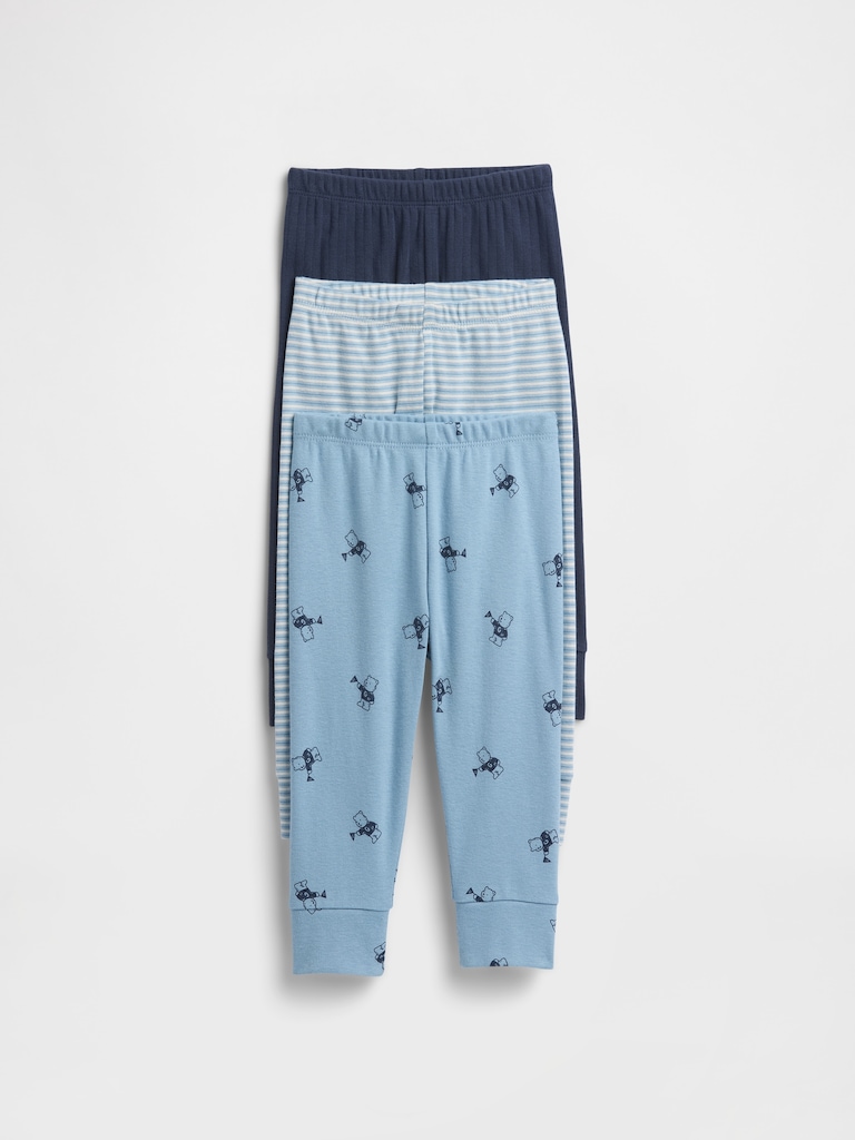 Baby Pull-On Joggers (3-Pack)