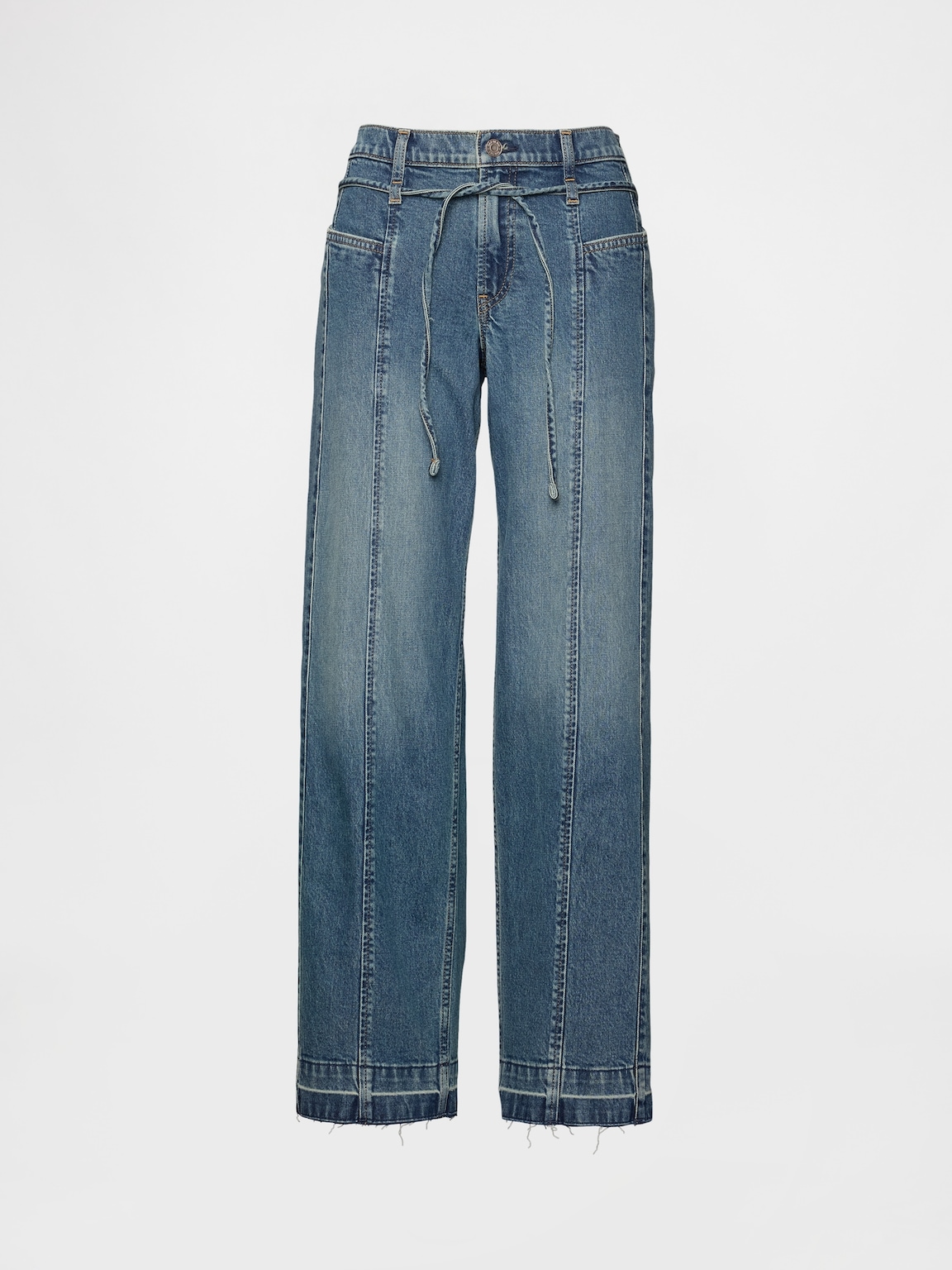 Low Rise '90s Loose Jeans