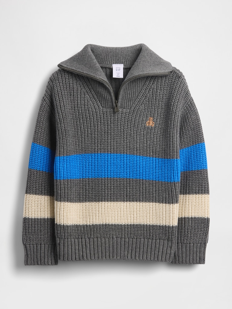 Baby & Toddler Quarter-Zip Sweater