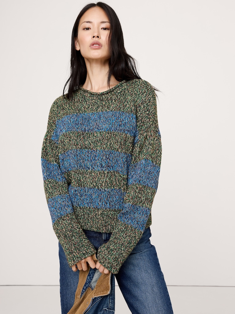 Cotton Roll-Neck Sweater