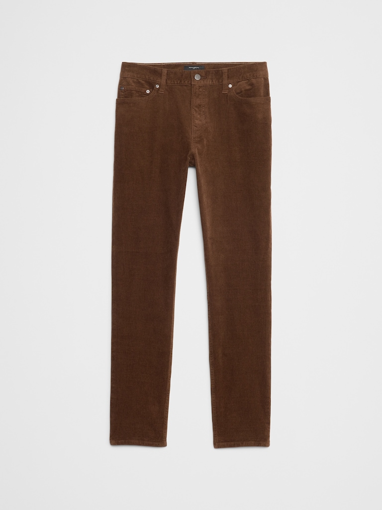 Slim Travel Corduroy Pant