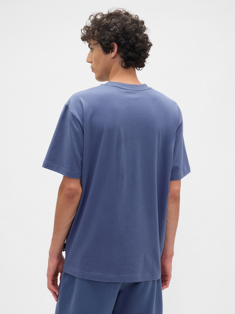 Gap × Disney Mickey Mouse Everyday Soft Relaxed Logo T-Shirt