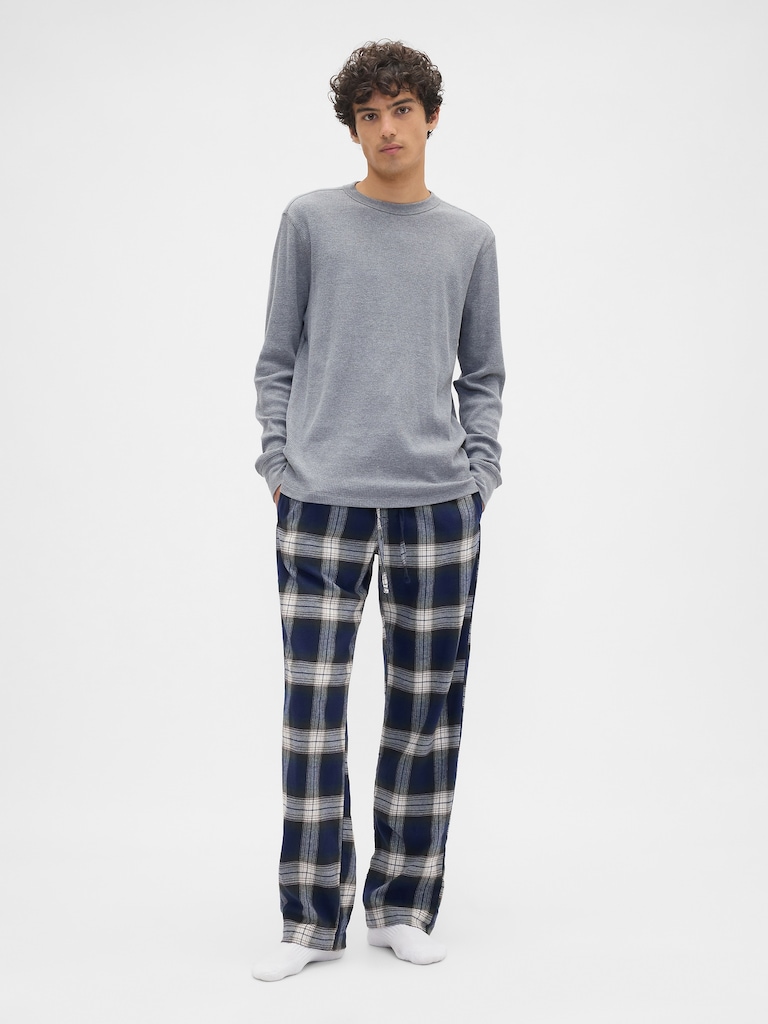 Relaxed Flannel PJ Pants