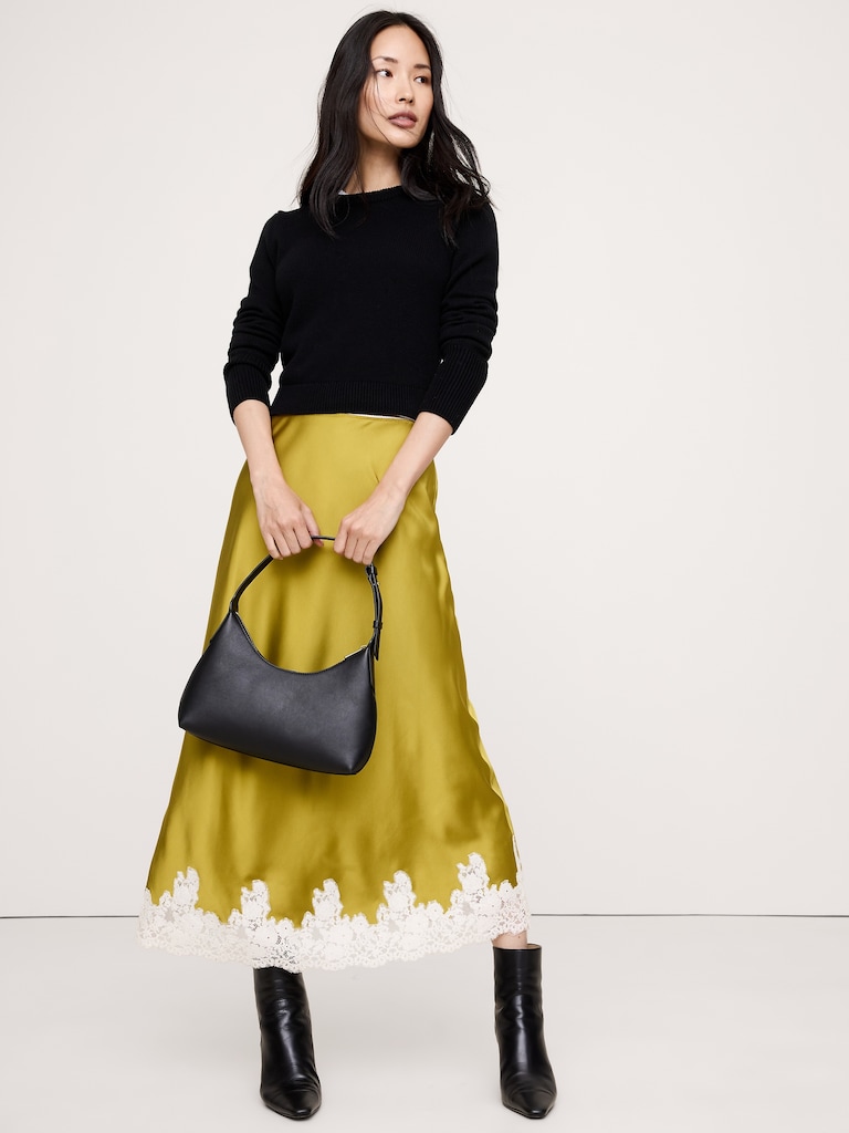 Larkspur Cotton-Silk Shrunken Sweater