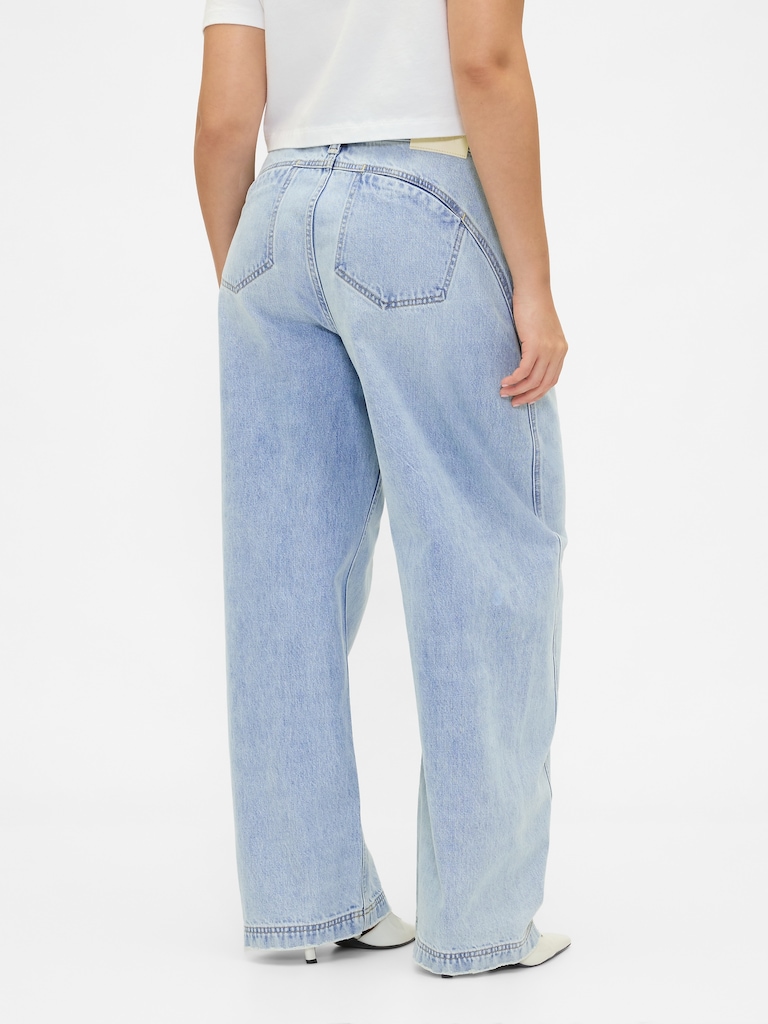 Gap × BÉIS High Rise Barrel Jeans